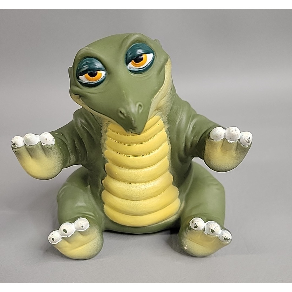 1988 Pizza Hut Land Before Time Hand Puppets Set of 4 Vintage Toys - Picture 4 of 11